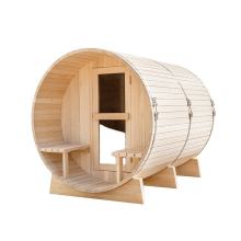 Dry Steam Outdoor Wooden Barrel Sauna Room