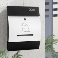 Letter box villa letter box outdoor rain-proof wall mailbox large creative suggestion box newspaper magazine post LB010214
