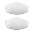 2pcs Mop Cloths For Vaporetto Smart 40_Mop Steam Cleaner Double Steam Mops Replacement Accessories Home Floor Cleaning Parts