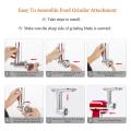 Meat Grinder Attachement Meat Mincer Sausage Stuffer Accessories for KitchenAid Stand Mixers Food Processor Slicer
