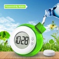 Water element powered clock creative smart magic Desk Table Digital Mute Clocks With Calendar Home Decor Kid Gifts