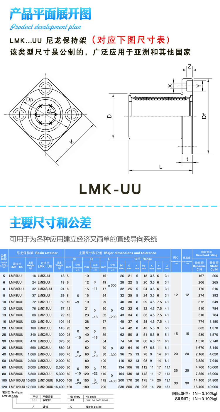 1/2/4/8/10/12PCS LMK(6-30)UU Linear Bushing CNC Parts Linear Bearing for Rods Liner Rail Linear Shaft
