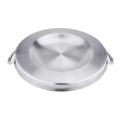 15.7 Inch Heavy Duty Stainless Steel Convex Comal