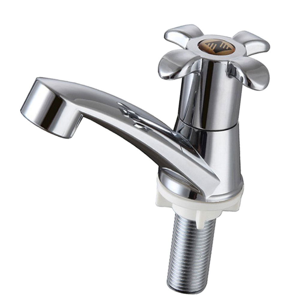 Kitchen Basin Mixer Sink Faucet with Single Handle ABS Plastic Water Faucet Pull Down Tap On - G1/2''