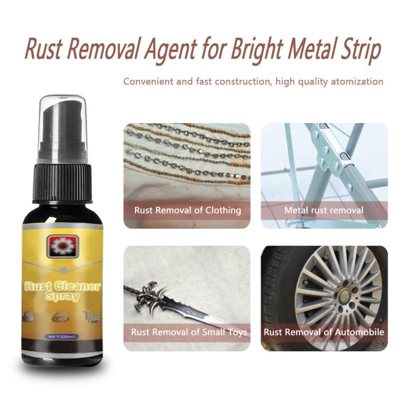 30ml Car Antirust Agent Dent Remover Car Window Wheel Screw Rust Remover Spray Car Care Rust Remover Spray Care Auto Parts