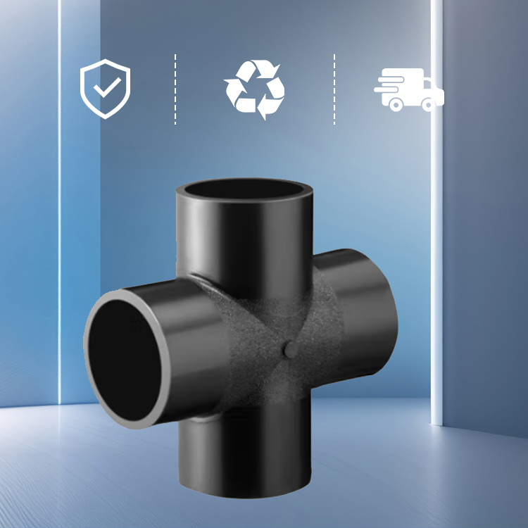 Hdpe Four Way Coupling