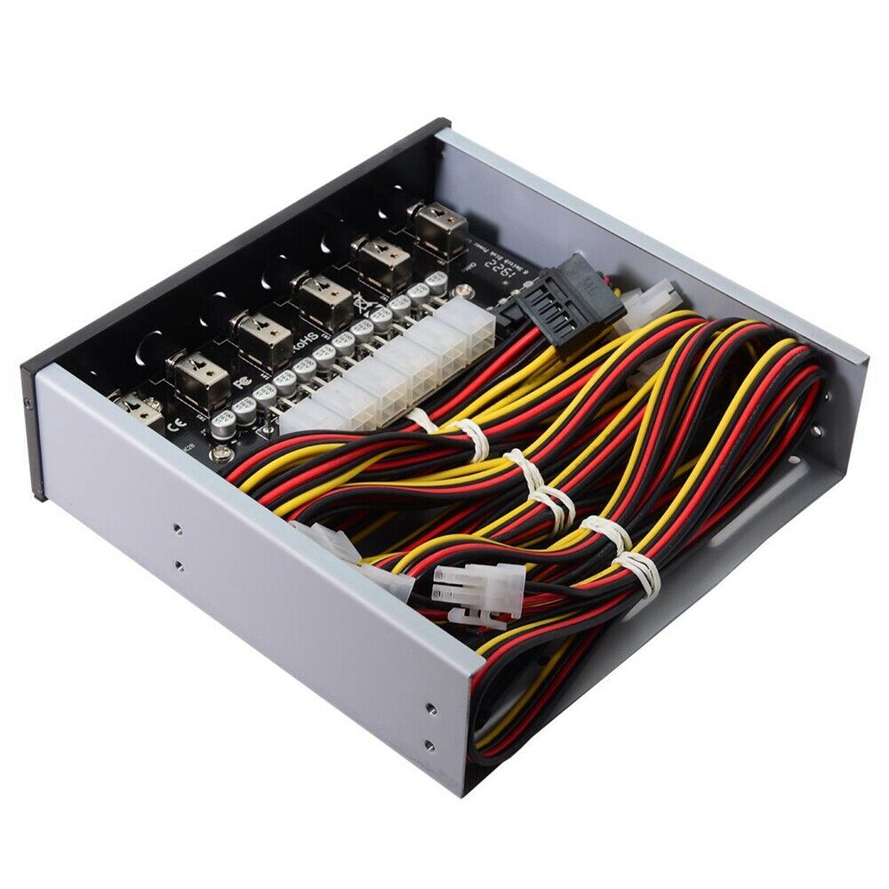 GHH 6 Hard Disk Control System HDD SSD Power Switch with 5.25 CD-ROM Bay Safe Stable Lead-free Durable CE1669