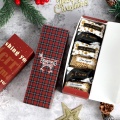 StoBag 5 Pcs/Lot Pineapple Cake Packaging Box Birthday Party & Event Christmas Handmade Gift Cookies Nougat Paper Flip Box