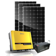Solar energy 5kw hybrid solar panel with battery