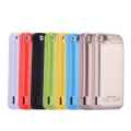 Leioua Battery Case 4200mah Cover Case Chargering New External Portable Power Bank With Holder For Iphone 5 5c 5s Se