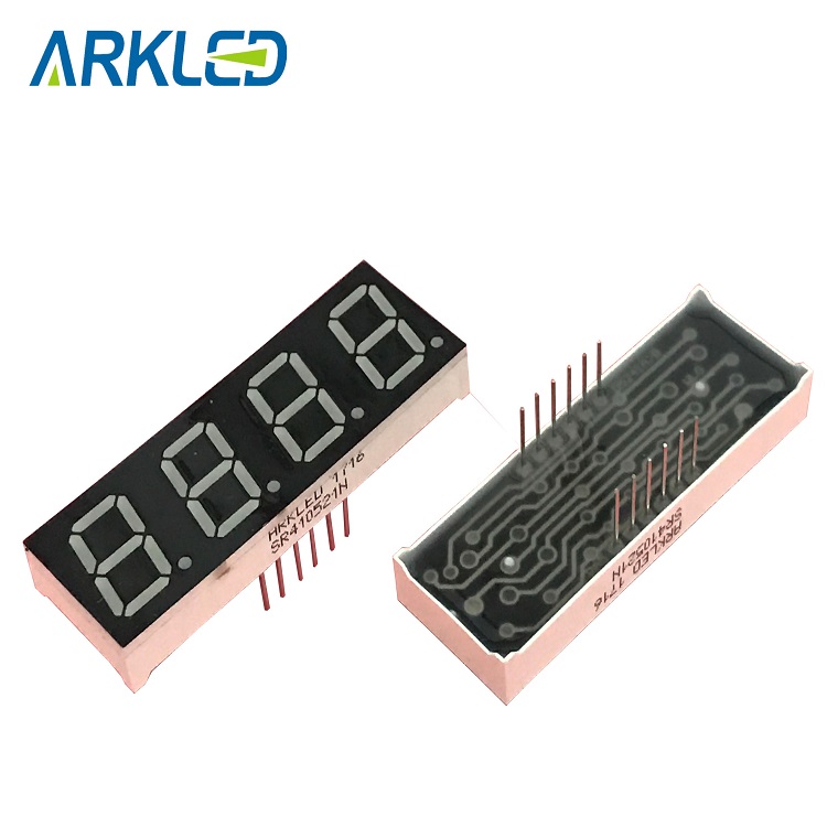 red color 0.52 inch four digits led display