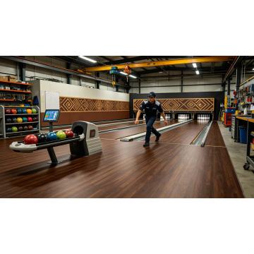 TPU Flooring for Bowling Approach Areas