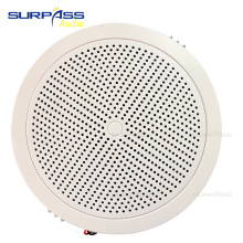 6inch 100V Line Input Public Address System PA Speaker Home Hotel Background Music 6W Constant Pressure In Wall Ceiling Speaker