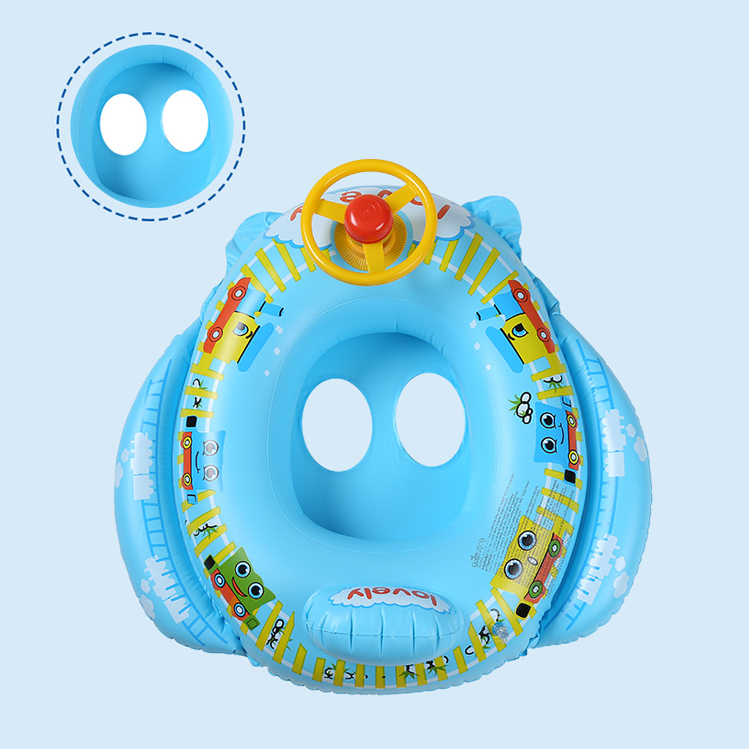 Inflatable Baby Swim Seat Boat Kiddie Toddler Float 5