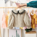 2020 New Autumn Korean Style Clothes Princess Toddler Girls Long Sleeve Cotton Shirts Kids Tops Blouse Clothing