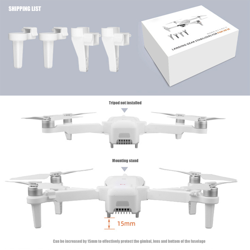 Drone Increased Height Tripod For FIMI X8 SE Millet Drone Increased Height Tripod Landing Bracket Extension Tripod For Xiaomi