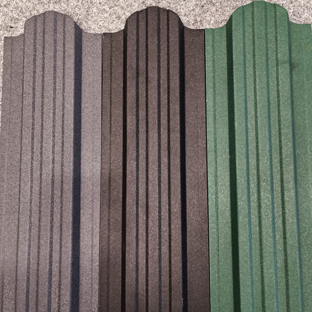 prepainted metal fence