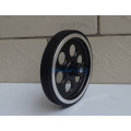 115mm Pneumatic Tire Wheel Rubber Wheel Non-Slip Big Foot Climbing Stairs for Smart Car Robot