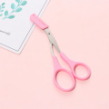 1 PC Eyebrow Trimmer Scissors With Comb Stainless Steel Hair Remover Grooming Eyebrow Makeup Scissors Fashion Makeup Tools