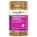 Healthy Care Resveratrol 180Caps Antioxidant Grape Seed OPC Support Women Skin Cardiovascular Immune System Health Anti-ageing