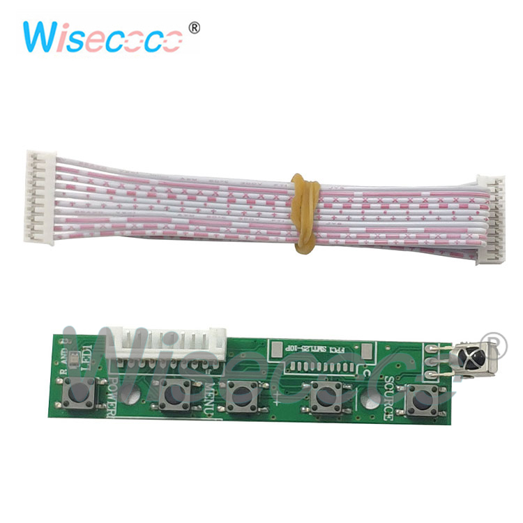 raspberry pi 7.0 inch display resolution 1024x600 EJ070NA-01J 60HZ 40-pin control panel is used to replace the repair screen