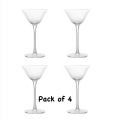 Clear pack of 4