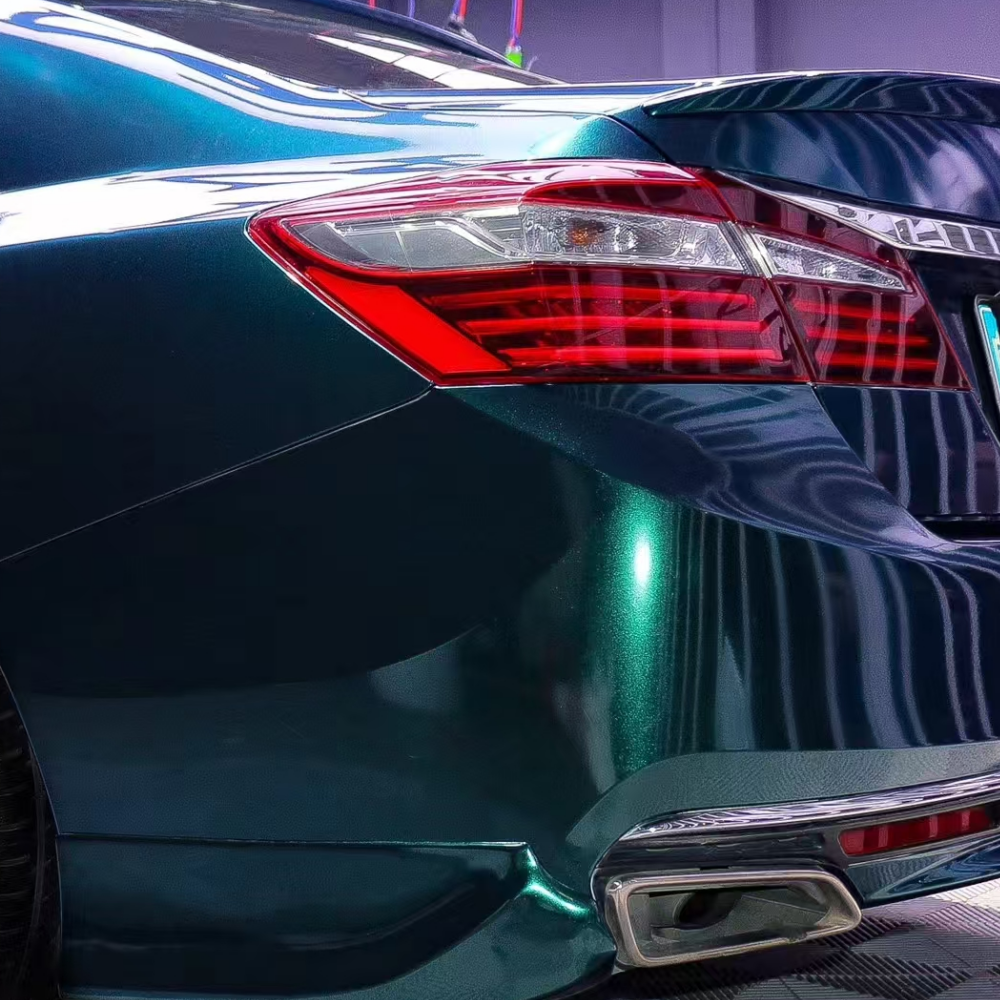 Metal Paint Royal Green Auto Wrap