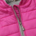 New Infant Kids Baby Girl Boy Dinosaur Vest Down Hooded Zipper Jacket Waistcoat Coat Winter Thick Warm Outwear 0-5T