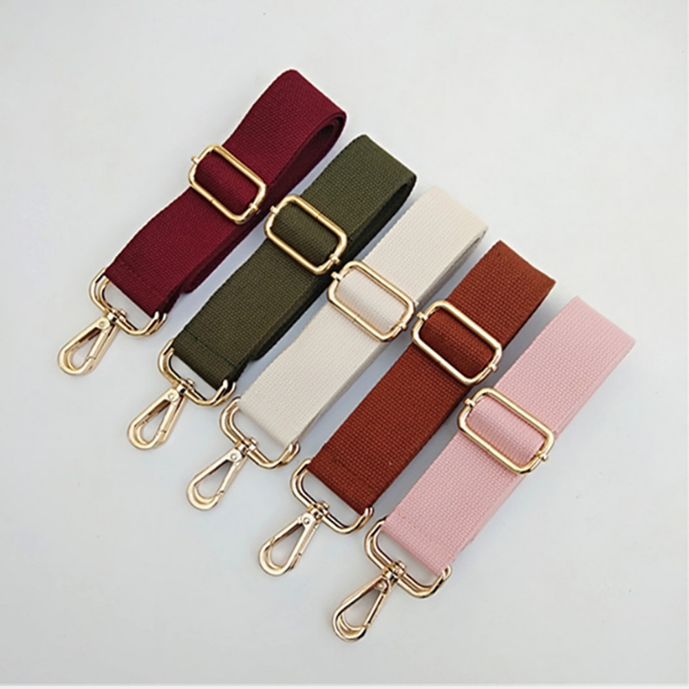 Fashion Cotton Woven Belt Bag Strap Adjustable Replacement Shoulder Strap Handle for DIY Crossbody Bag Accessories Wide Bag Belt