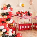 DIY Red Black Balloon Garland Arch Kit Sliver Gold White Latex Balloon For Birthday Baby Shower Weddings Theme Party Decoration