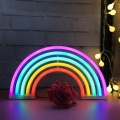 LED Neon Sign Light Rainbow Light Lamp For Decor Rainbow Decor Neon Lamp Wall Decor Festival Neons Bulb Tube Party Light