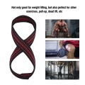 Fitness Safety Figure 8 Weight Lifting Straps Wrist Support Gym Training Support Hand Protective Sleeves