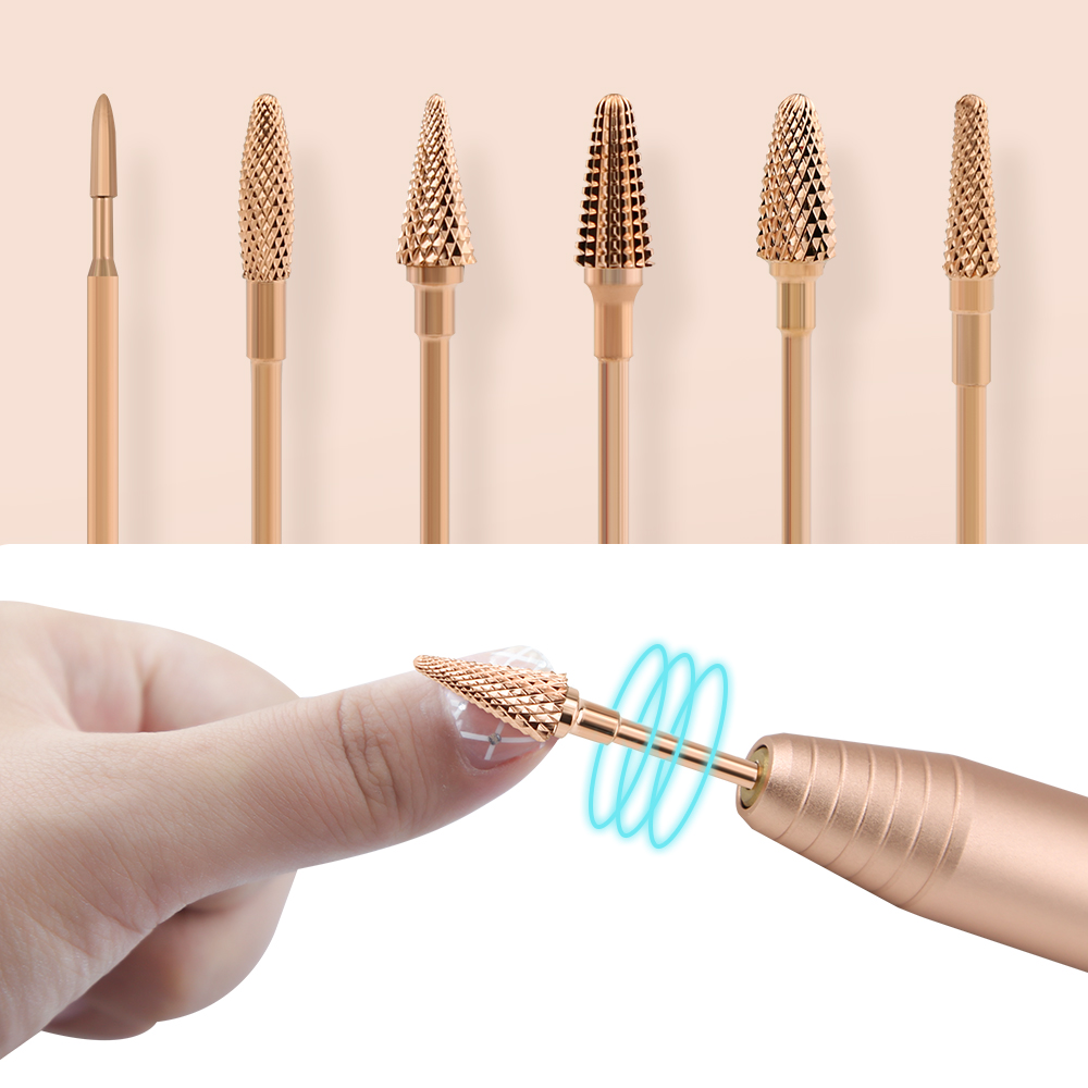 Carbide Nail Drill Bit Milling Cutter for Manicure Machine Nail Drill Machine Milling Cutters for Metal Milling Cutter Nail Tool