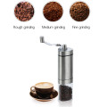 Portable Coffee Grinder Stainless Steel Adjustable Handheld Coffee Grinder Cocoa Bean Conical Burr Mill Manual Coffee Grinder