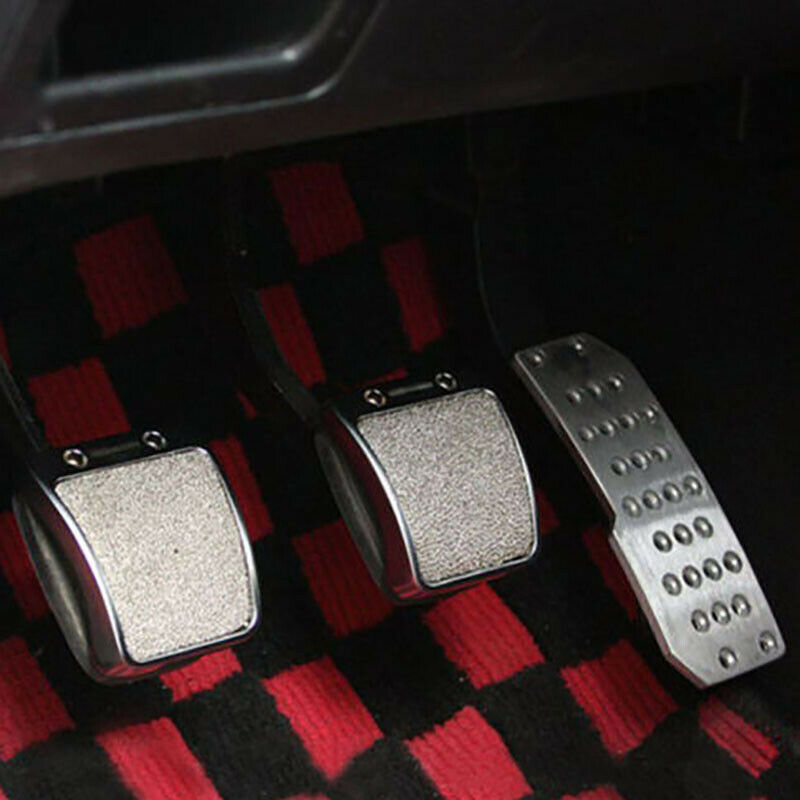 Car Footrest Accelerator Brake Clutch Pedals Stylish For Honda JDM Mugen Pedal Manual Gear Car Accessories