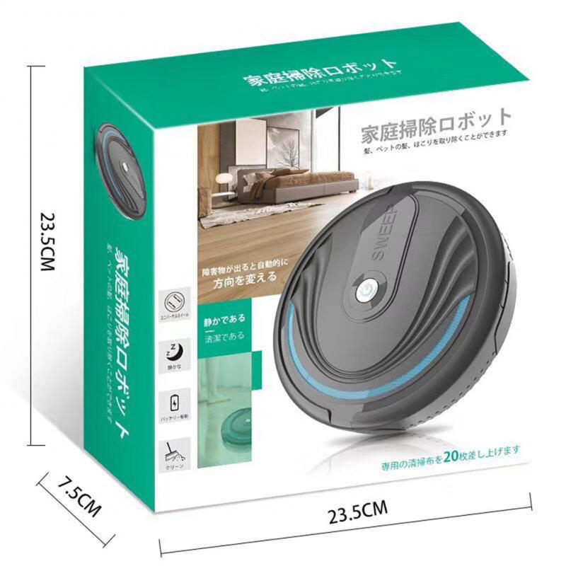 Smart Floor Robotic Cleaning Vacuum Auto Sweeping Cleaner Robot Easy Operation Sweeper Floor Sweeping Dust Catcher Home Cleaning