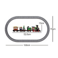 Technic Blocks Electric RC Steam Train Model Building Bricks Music Light Moudle Idear Constructor Toys For Kids Christmas Gifts