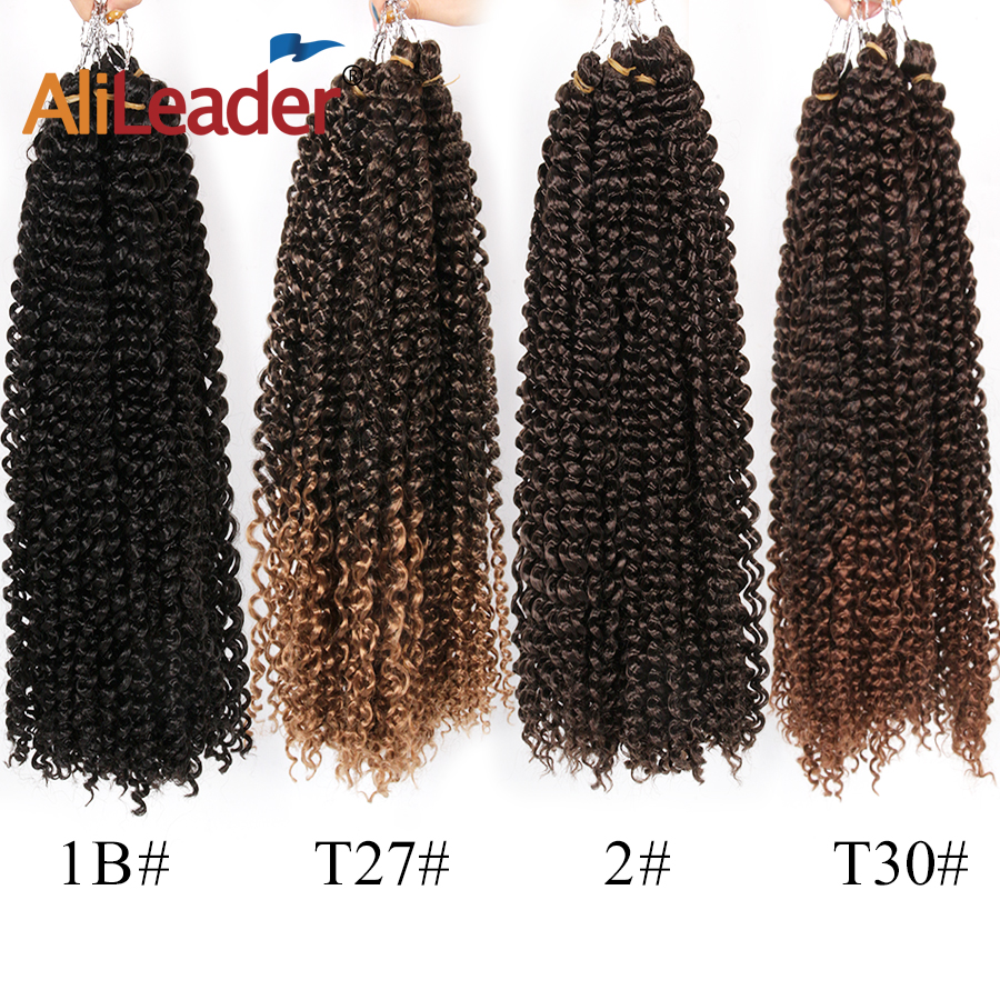 AliLeader Synthetic Nubian Twist low temperature Braiding Hair Bulk 30strands long Passion Twists Crochet Hair Extension