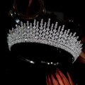 Bridal headwear and crown luxury bridal diadem women's prom headband wedding hair accessories bridal jewelry