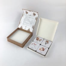 Custom Letter Cards Packaging Boxes Art Paper Recyclable