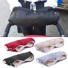 Winter Pram Warm Stroller Gloves Pushchair Hand Muff Waterproof Mittens Hand Cover Buggy Muff Glove Cart Accessories