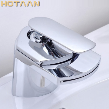 Waterfall Brass Basin Single hole single handle basin mixer ,torneira sink faucet , basin faucet mixer tap,YT-5003