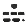 7Pcs HDMI Dust Plug Silicone Dust Proof Cover Stopper Dustproof Case Kits for XBOX-ONE X Gaming Console