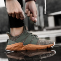 CORK Fly Weaving Men Casual Shoes Spring Summer Shoes Men Damping Tennis Sneakers Men High Quality Breathable Male Footwear