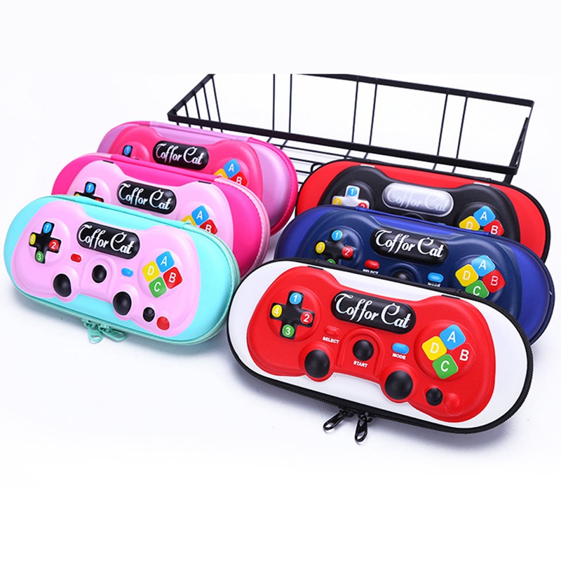 Boy Game Pencil Case Hard Shell Game Machine Pen Box Pencil Bag Stationery Box with Pencil Holder School Supplies Kids Gift