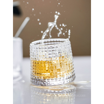 France Blossom Brandy Snifter Whiskey Glass Spin 360° Not Fall Tumbler Wine Glasses Bar Restaurant Top Whisky XO Chivas Rock Cup