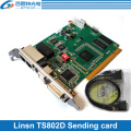 Linsn TS802D control system Sending card For Large Full color LED display LED controller card