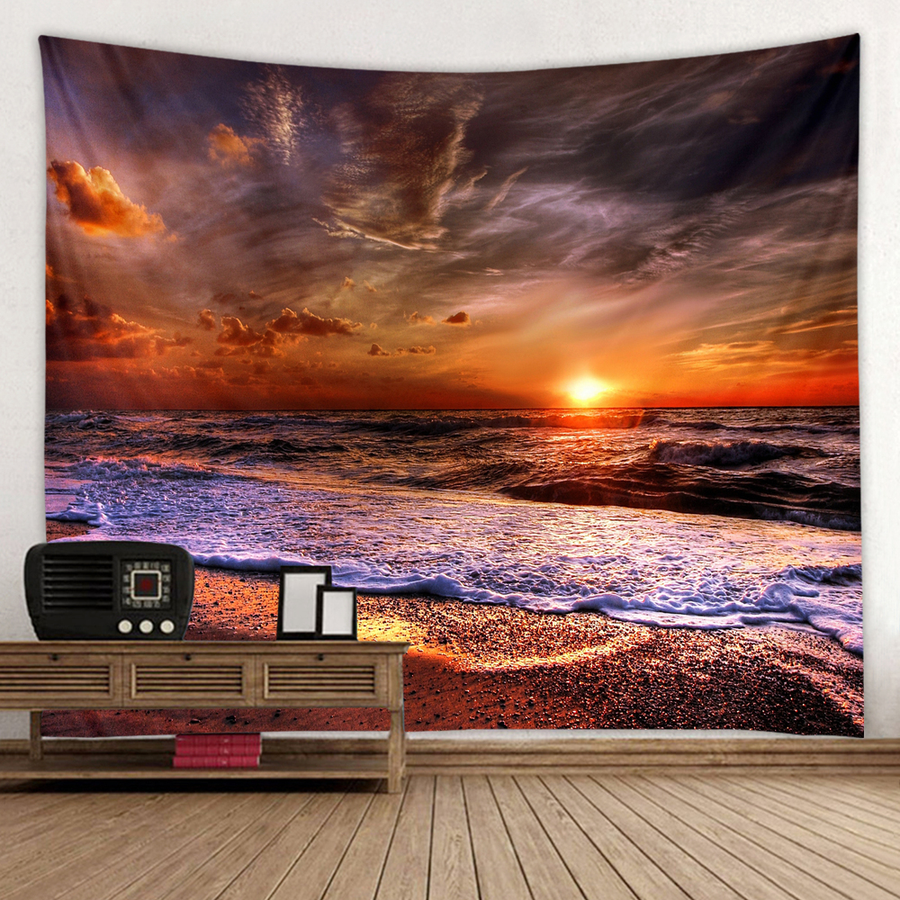 Sunrise and sunset decorative cloth tapestry9 (1)