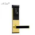 Safurance Digital Card Lock Security Stainless Steel Intelligent RFID Digital Card Key Unlock Hotel Door Lock System Door Locks