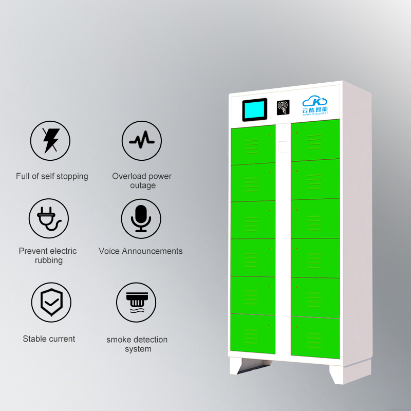 12 slots charging cabinets